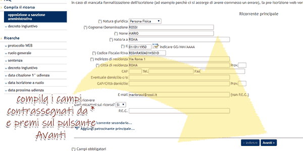 La preiscrizione a ruolo del ricorso 5 preiscrizione a ruolo