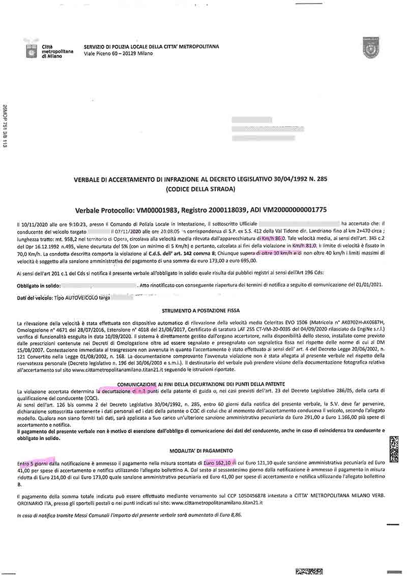 CELERITAS EVO 1506 in Val Tidone 4 verbale val tidone