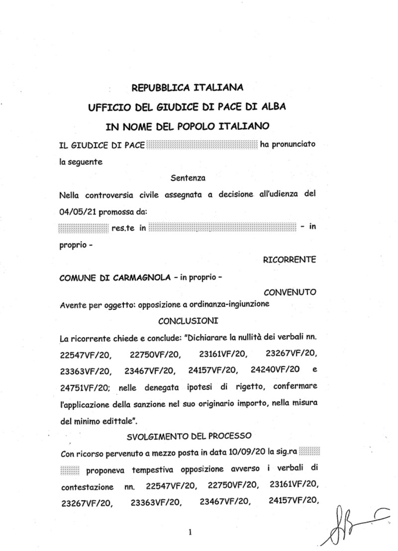 Autovelox di Carmagnola 2 alba 1