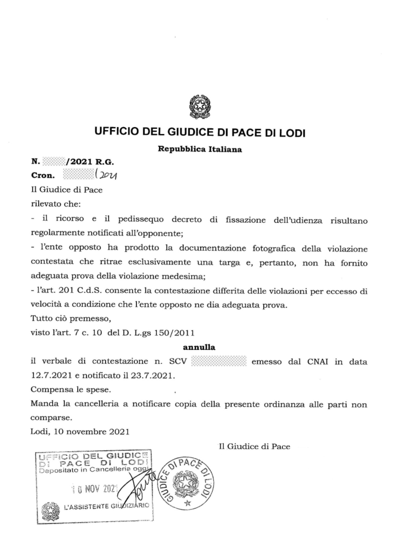 Se la foto prodotta dal SICVe ritrae solo la targa, la multa è nulla 1 1641 21 1 scaled